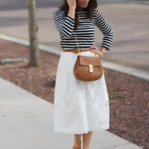 Crew Skirts J Crew Ornate Lace Midi Skirt Poshmark